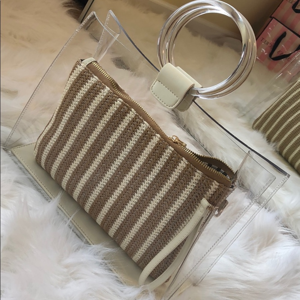 Clear handbag